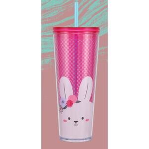 Starbucks 2023 Year of the Rabbit Cold Cup 24oz Pink Bunny Lunar New Year